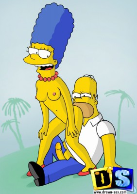 hot Simpsons porn toon